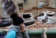 Heavy earthquake in Croatia