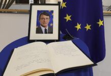 EU bids farewell to European Parliament President, David Sassoli