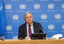 New Year’s Message 2022 by UN Secretary-General, Mr. António Guterres