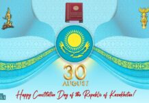 Celebrating the 28th Constitution Day of the Republic of Kazakhstan 2023