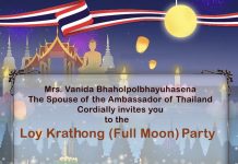 Loy Krathong – Full Moon Party by the Royal Thai Embassy in Budapest