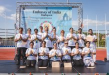 Celebrating the 11th International Day of Yoga in Hungary