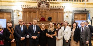 László Bíró Award Ceremony by the Ambassador of Argentina in Budapest