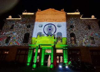 Celebration of the 77th Republic Day of India in Budapest