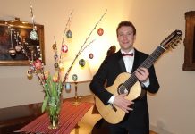 Easter Guitar Recital by Belgian Artist Nathan Andrien in Budapest