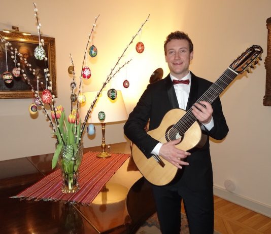 Easter Guitar Recital by Belgian Artist Nathan Andrien in Budapest