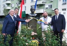 35th Independence Day of Ukraine: Unveiling of a Taras Shevchenko Statue in Budapest