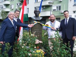 35th Independence Day of Ukraine: Unveiling of a Taras Shevchenko Statue in Budapest