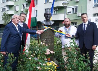 35th Independence Day of Ukraine: Unveiling of a Taras Shevchenko Statue in Budapest
