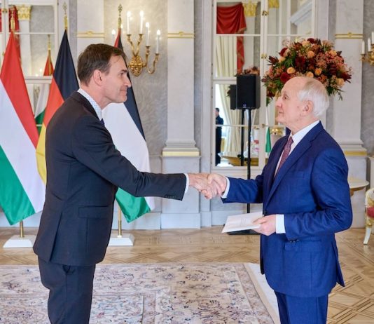 Finland’s New Ambassador Presents His Credentials in Hungary
